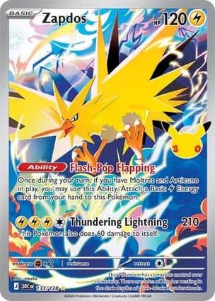 Carta Zapdos