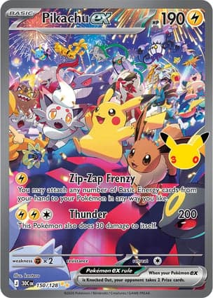Carta Pikachu ex