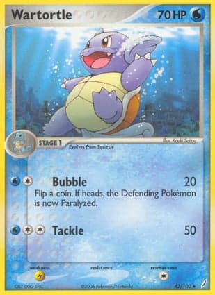 Carta Wartortle