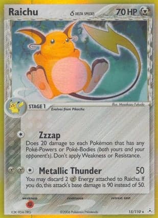 Carta Raichu