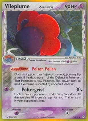 Carta Vileplume
