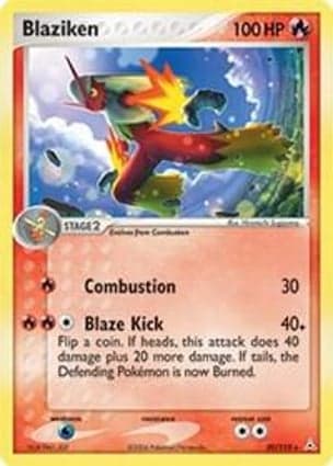 Carta Blaziken