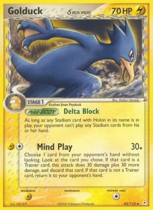Carta Golduck
