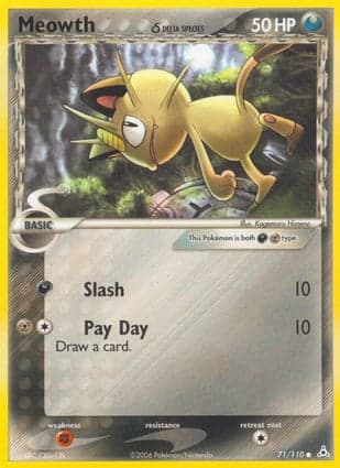 Carta Meowth