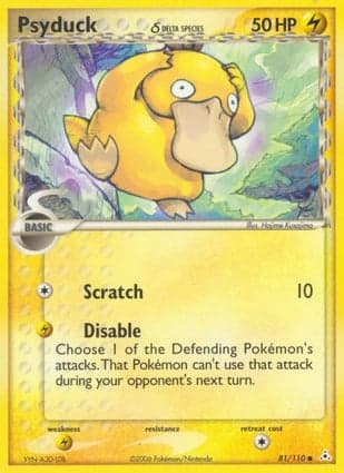 Carta Psyduck
