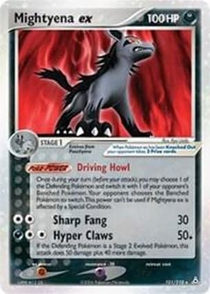 Carta Mightyena ex