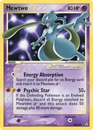 Carta Mewtwo Star