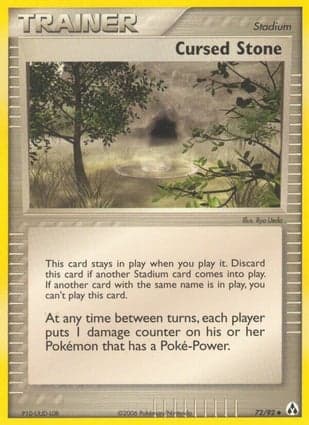 Carta Cursed Stone