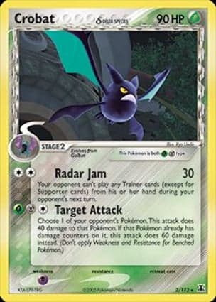 Carta Crobat δ