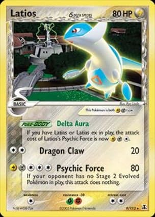 Carta Latios δ