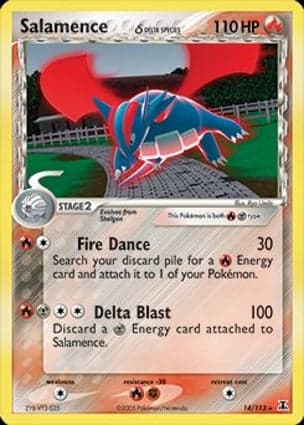 Carta Salamence δ