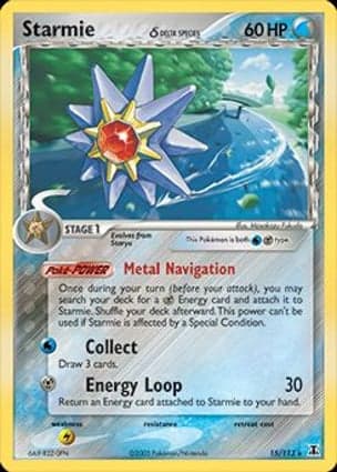 Carta Starmie - 015/113 (Delta Species)