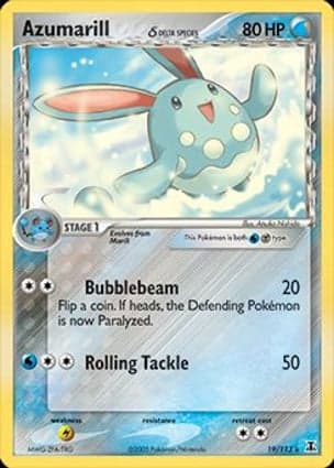 Carta Azumarill δ