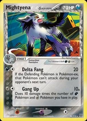 Carta Mightyena δ