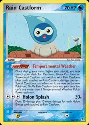Carta Rain Castform