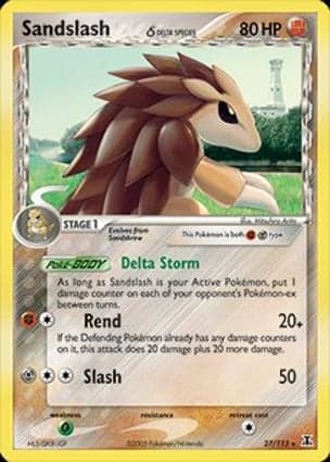 Carta Sandslash δ