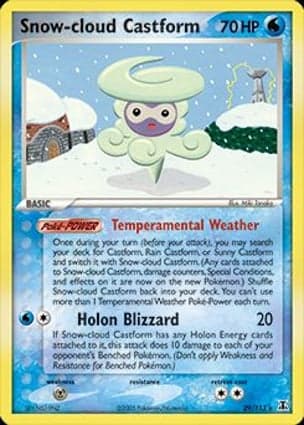 Carta Snow-cloud Castform