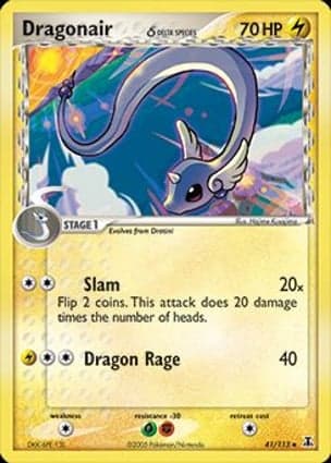 Carta Dragonair - 41/113 (Delta Species)