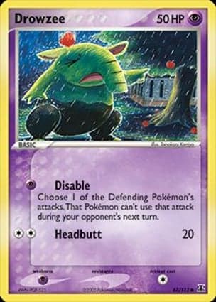 Carta Drowzee