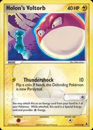 Carta Holon's Voltorb