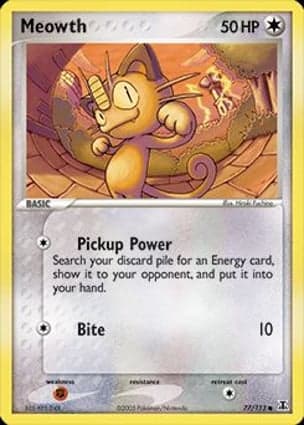 Carta Meowth
