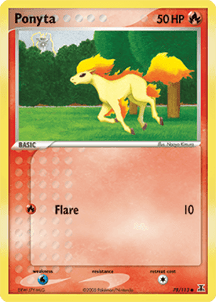 Carta Ponyta