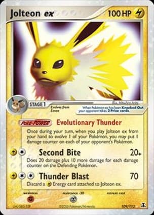 Carta Jolteon ex