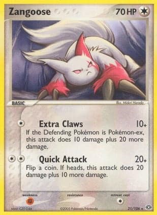 Carta Zangoose