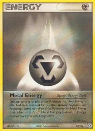 Carta Energia de Metal