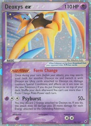 Carta Deoxys ex