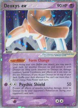 Carta Deoxys ex