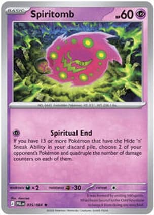 Carta Spiritomb
