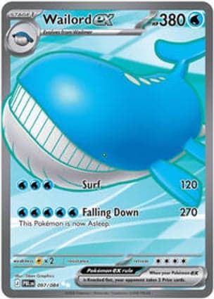 Carta Wailord ex