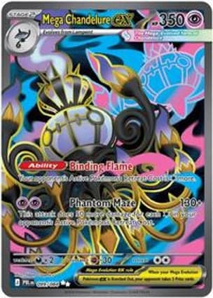 Carta Mega Chandelure ex