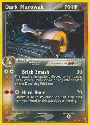 Carta Dark Marowak