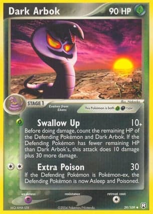 Carta Dark Arbok
