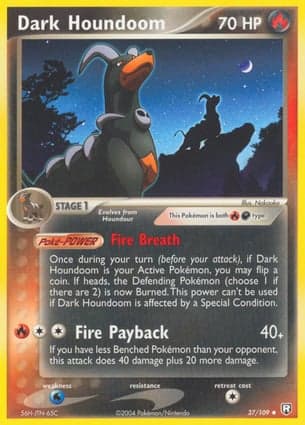 Carta Dark Houndoom