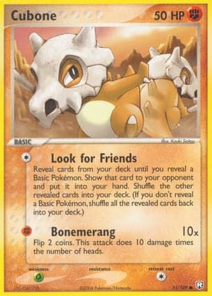 Carta Cubone