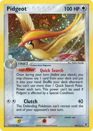 Carta Pidgeot