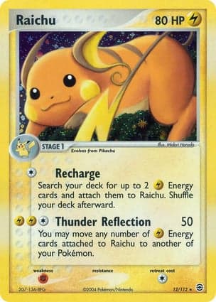 Carta Raichu