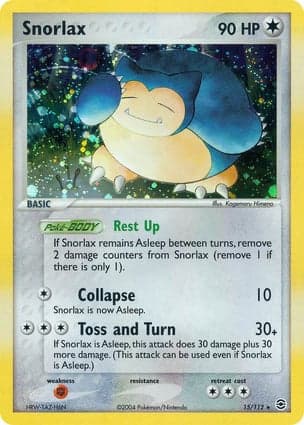 Carta Snorlax