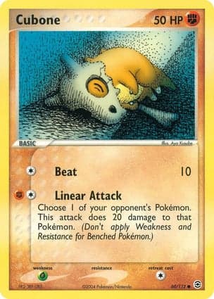 Carta Cubone
