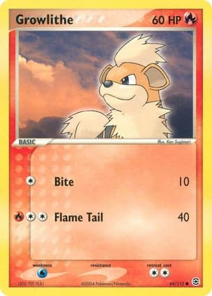 Carta Growlithe