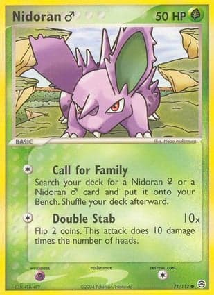 Carta Nidoran Macho