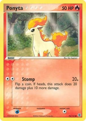 Carta Ponyta