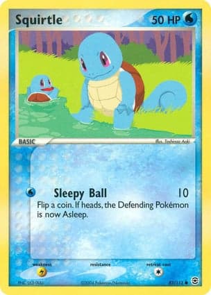 Carta Squirtle