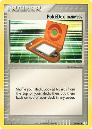 Carta PokeDex (HANDY909)