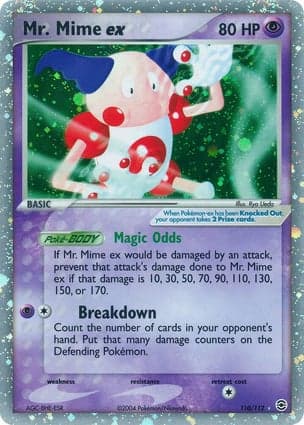 Carta Mr. Mime ex