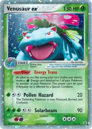 Carta Venusaur ex