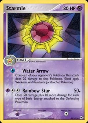 Carta Starmie